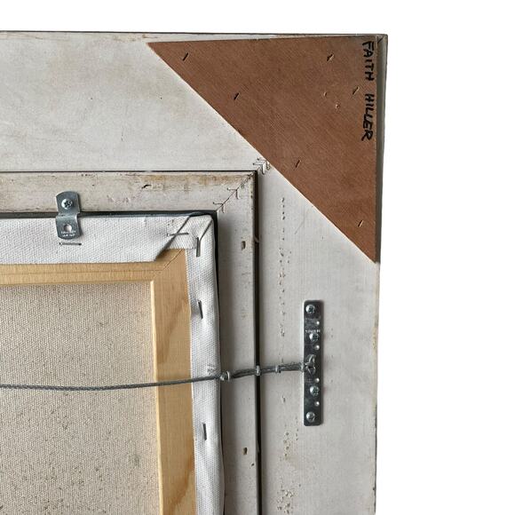 Vincent Van Gogh Cottage and Woman with Goat Pre-Framed Canvas Oil Painting - Picture 12 of 12